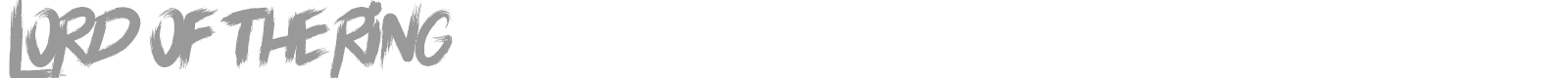 Lord Of The Ring font preview